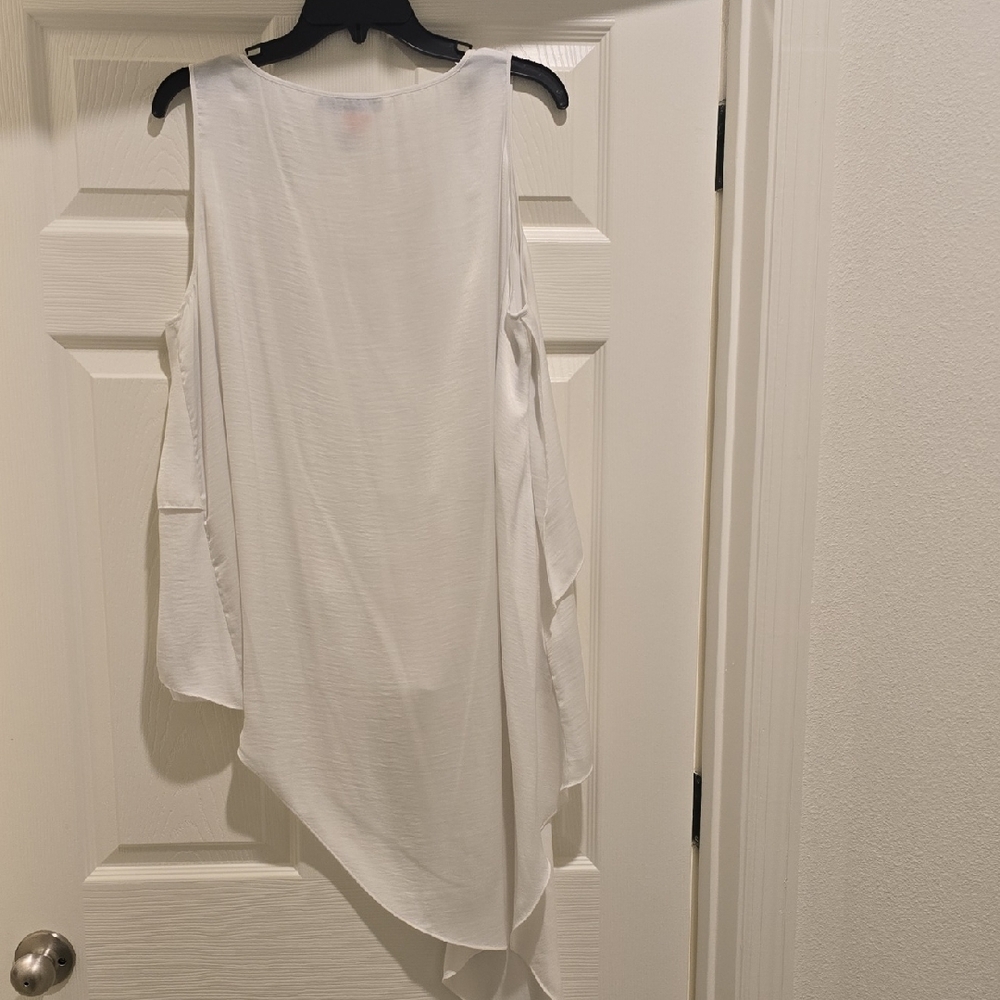 BCBGMaxAzria White Layered Tank Top - Picture 6 of 6